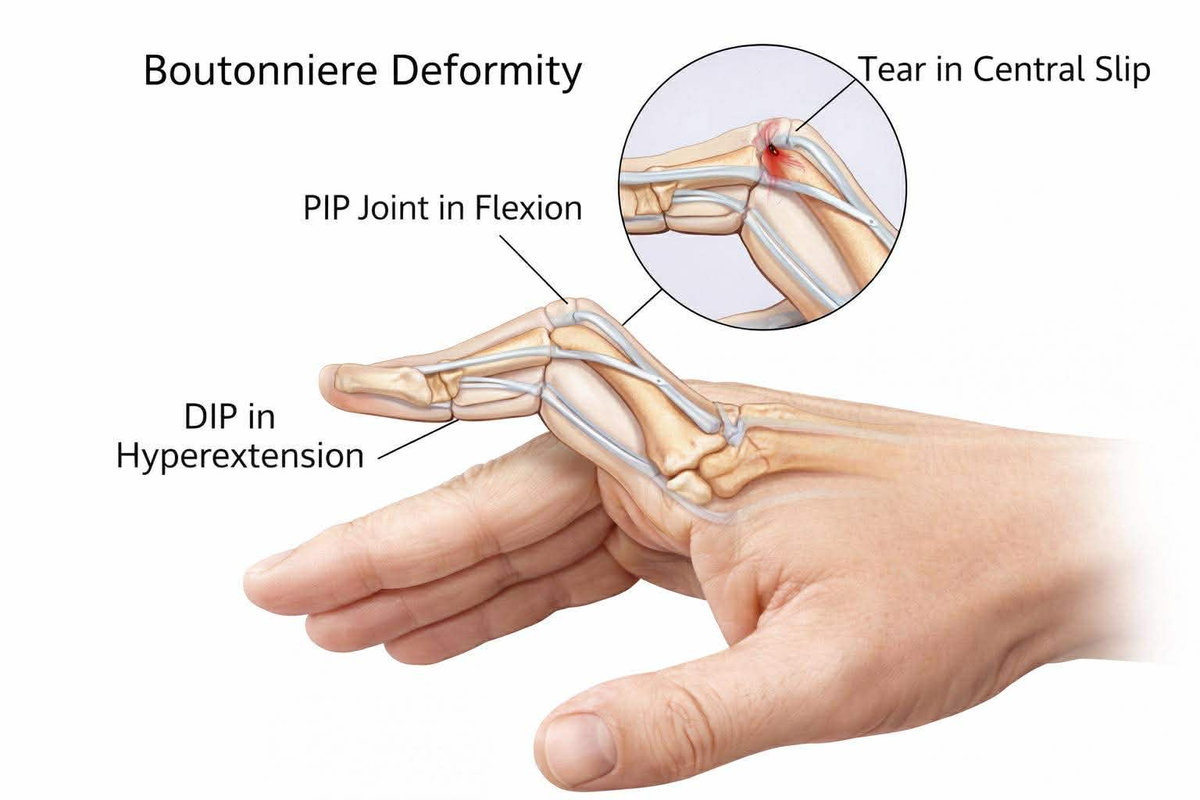 Boutonniere Deformity: The Bent Finger Injury That’s Easily Missed